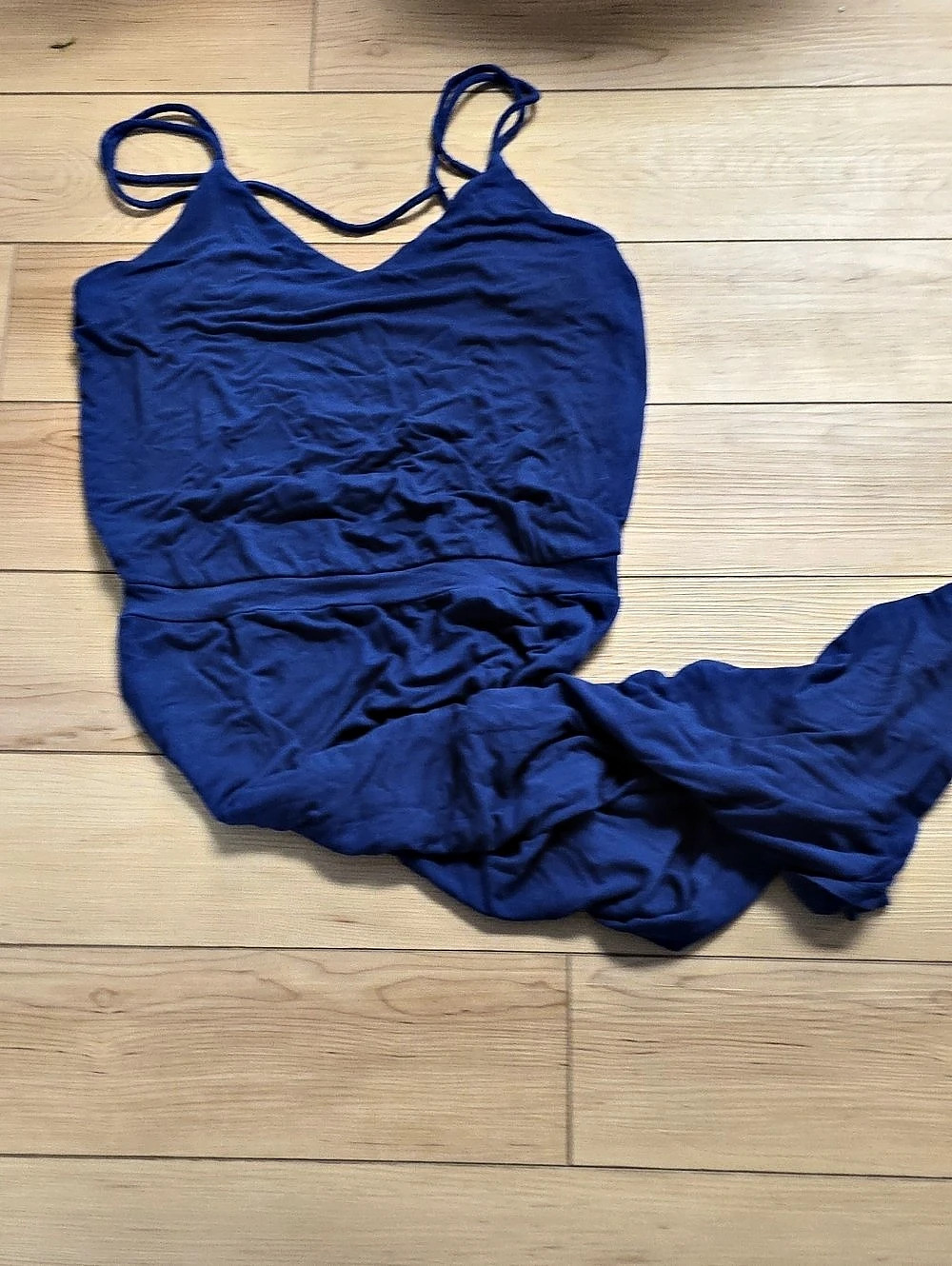 Warehouse Blue Maxi Dress Size 10
